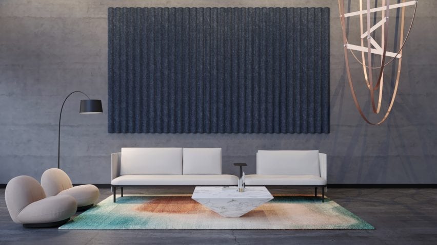 Swell wall cladding by Jones & Partners for The Collective Agency