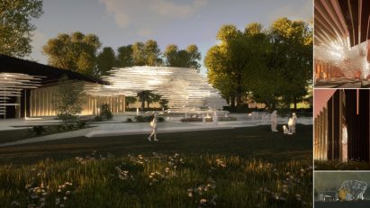 CloudForm Pavillion by Katherine White