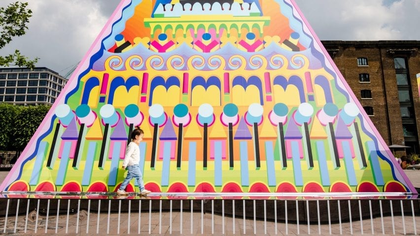 Proud Little Pyramid at King's Cross by Adam Nathaniel Furman