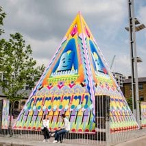Proud Little Pyramid at King's Cross by Adam Nathaniel Furman