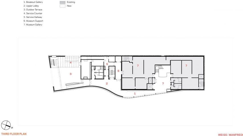 Second floor plan