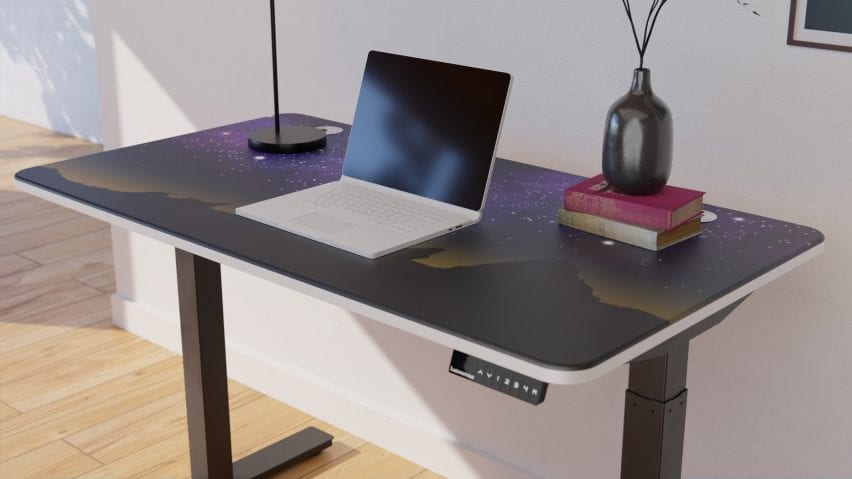 SmartDesk Core range printed with Artists x Autonomous patterns