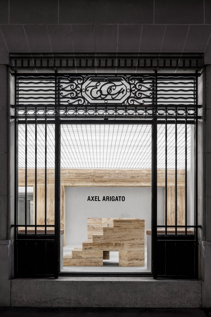 Axel Arigato Paris store by Halleroed
