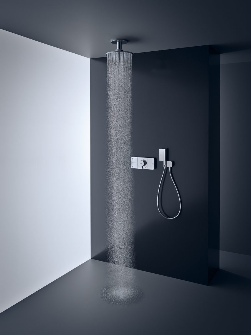 Round head ceiling mount Axor shower
