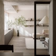 Living room of Azabu Residence, Tokyo