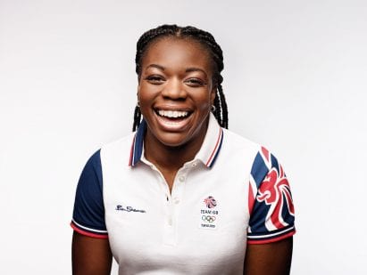 Team GB white polo shirts