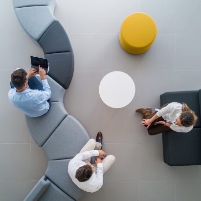 The modular Bend sofa system
