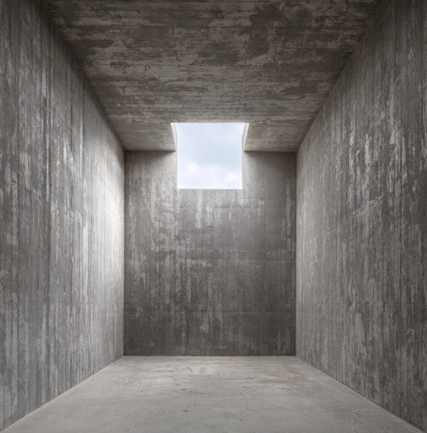 the architects placed skylights in the ceiling