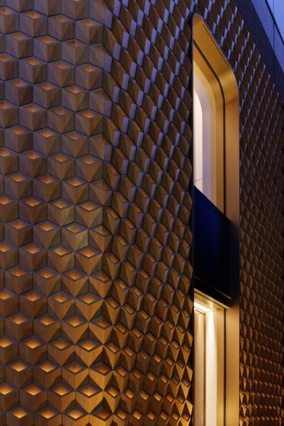The wooden by Klein Dytham Architecture illuminate