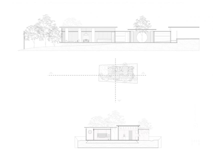 Plans for Casa UC by Daniela Bucio Sistos