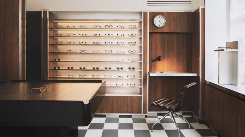Cubitts eyewear store by Child Studio
