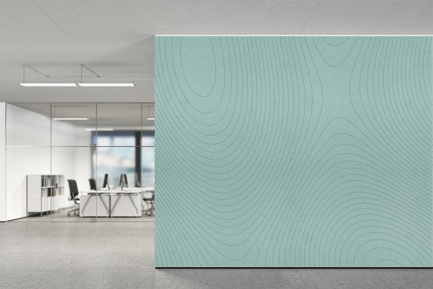Contour acoustic panel by Jeffrey Ibanez for Impact Acoustic