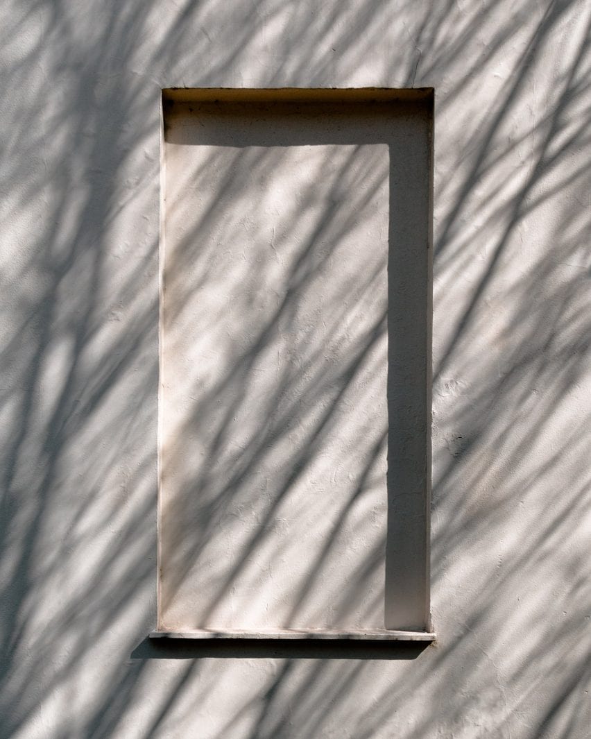 A bricked up window