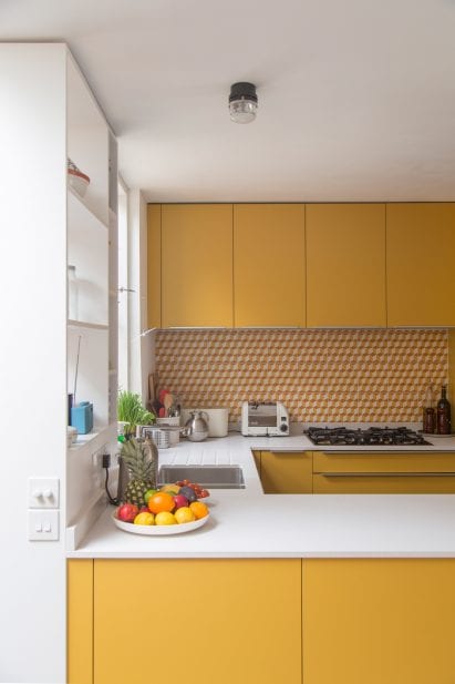 Yellow kitchen