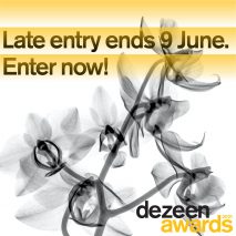 Dezeen Awards 2021 late entry ends 9 June