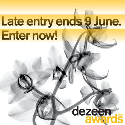Dezeen Awards 2021 late entry ends 9 June