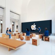 The latest Apple store features in today’s Dezeen Weekly newsletter