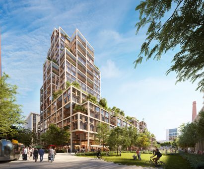 Mixed-use building for Dogpatch Power Station