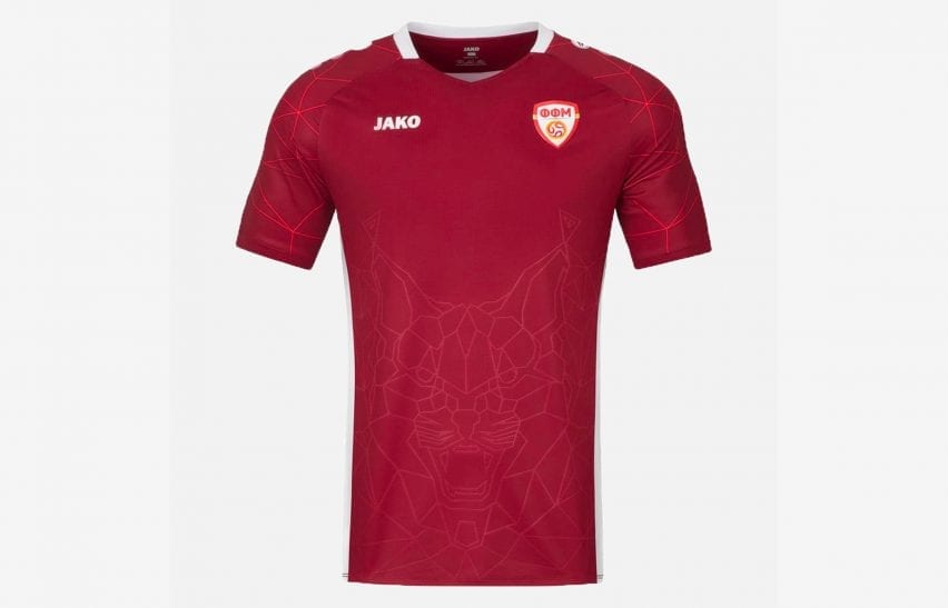 NOrth Macedonia football shirt