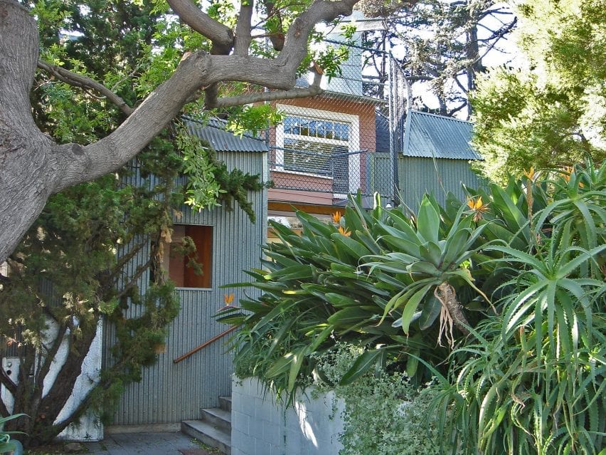 Exterior of Gehry House