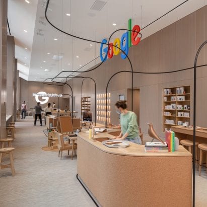 Google Store interior