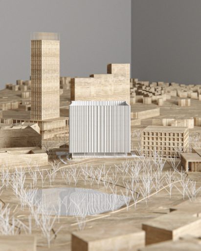 Cobe's design for the new Gothenburg University library