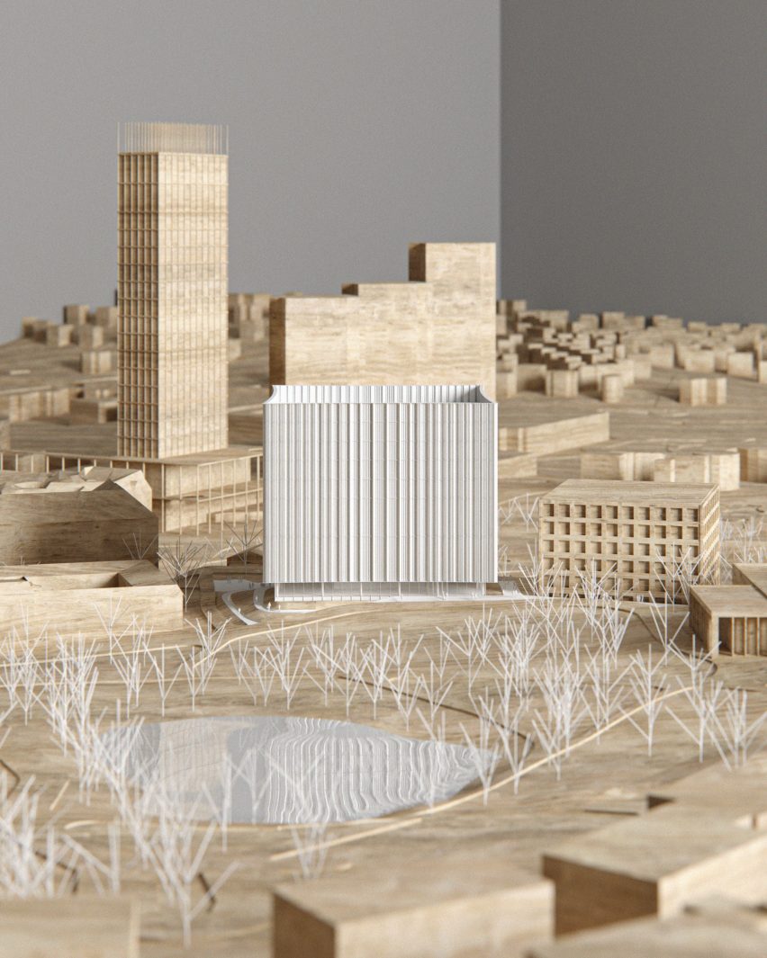 Cobe's design for the new Gothenburg University library