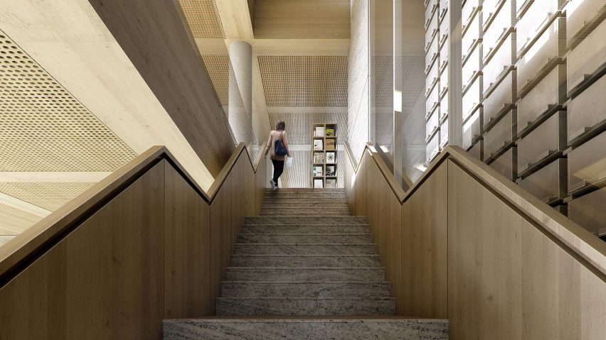 Gothenburg University library by Cobe