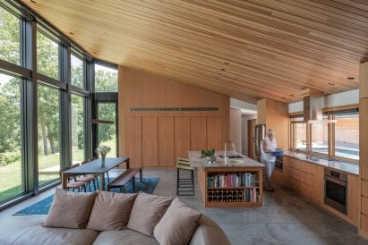 The home is single-storey