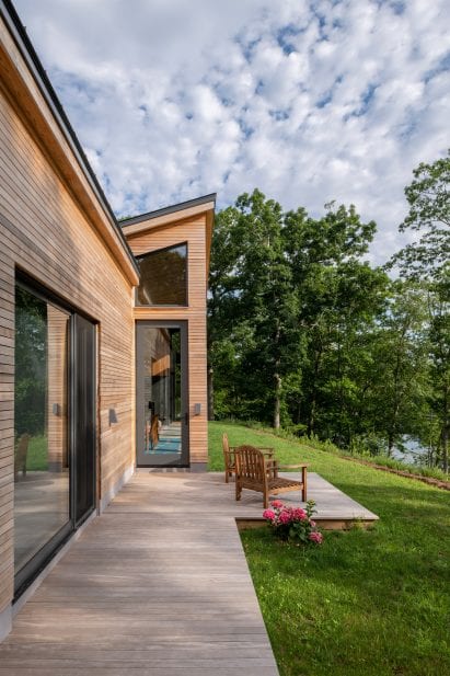 The bungalow was designed to age gracefully over time