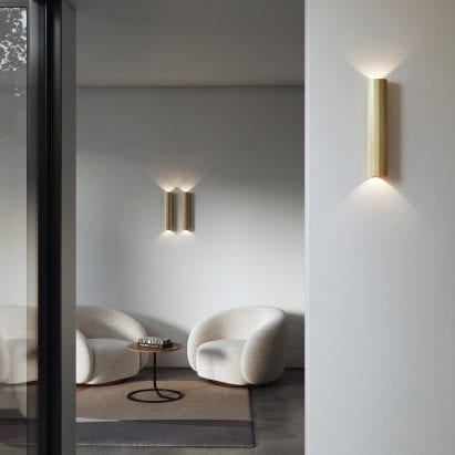 Hashira wall lights by Astro Lighting dezeen showroom