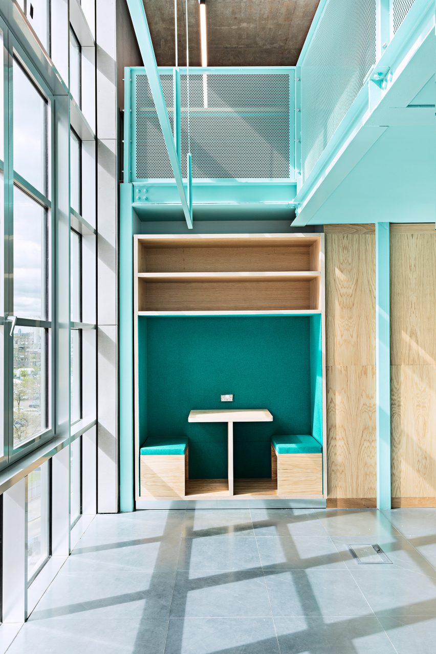 Turquoise study space