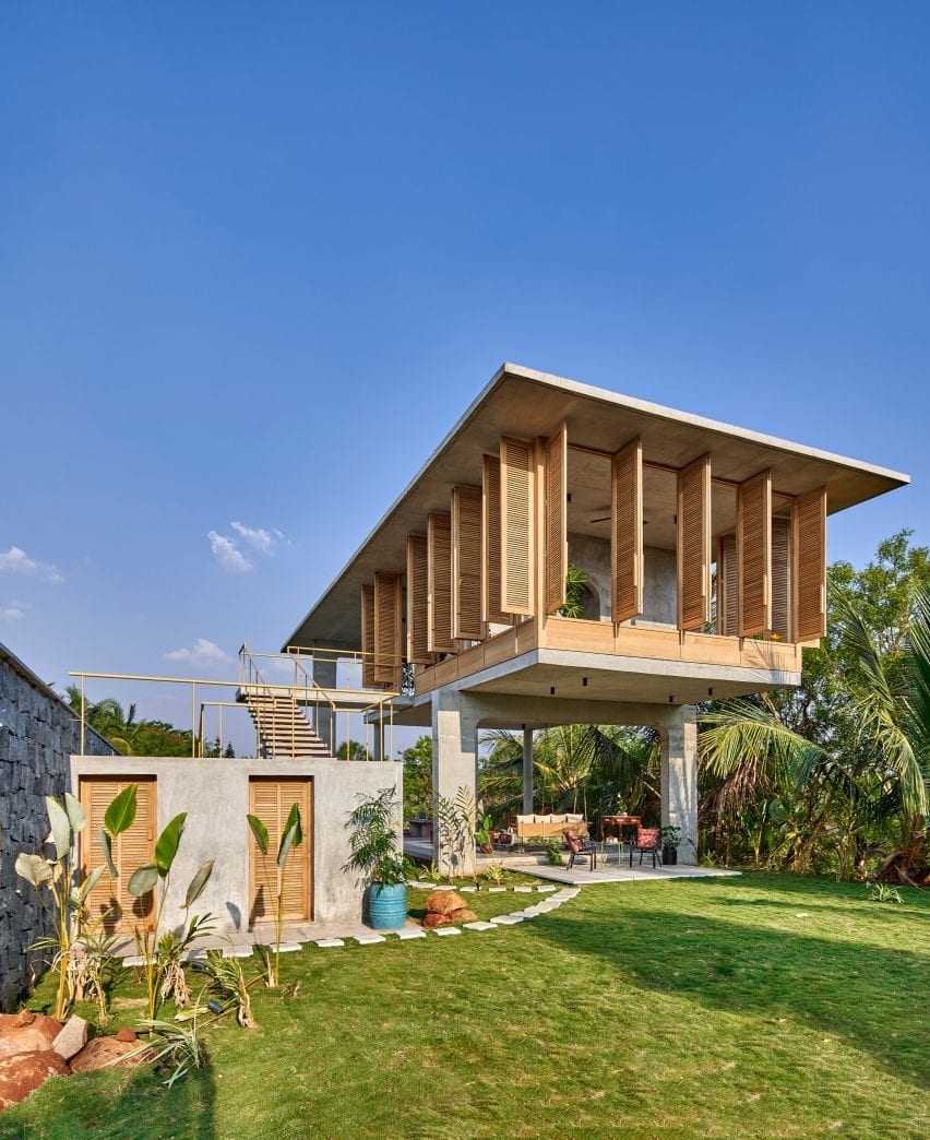 Ksaraah house in Bangalore by Taliesyn