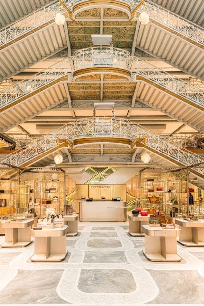 A shop inside La Samaritaine