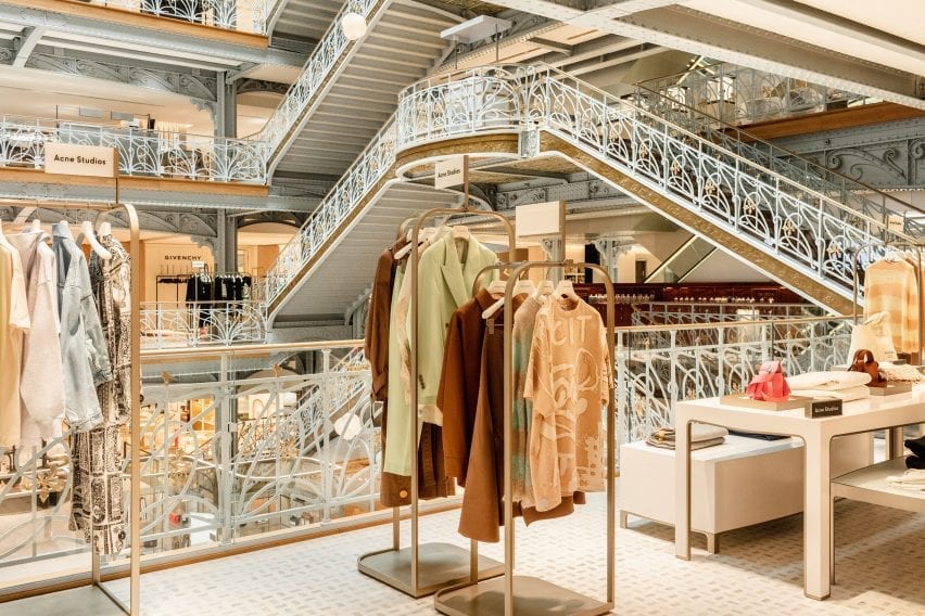 The atrium of La Samaritaine