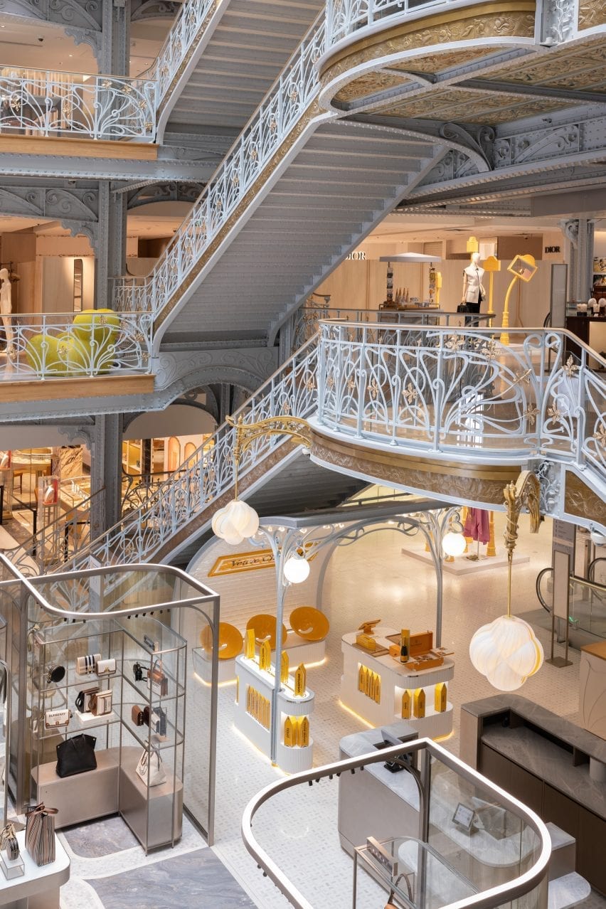 The atrium of La Samaritaine