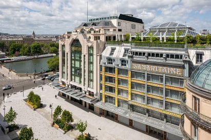 The exterior of La Samaritaine in Paris