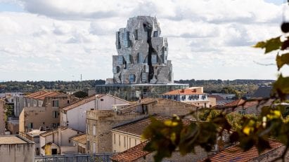 Luma Arles arts tower by Frank Gehry