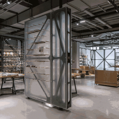 Mumokuteki Concept Bookstore by LUO Studio