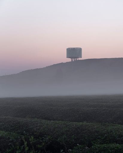 Artwork on top of a hill in Hanxi. China