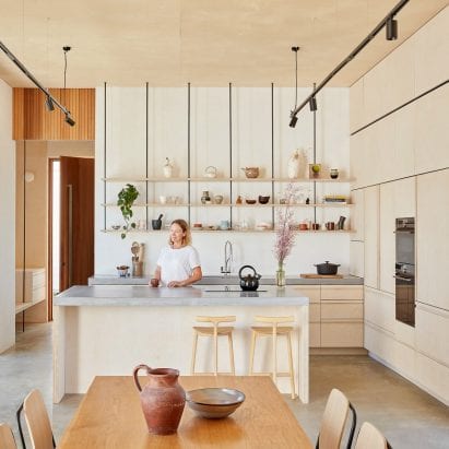 Combined kitchen dining rooms