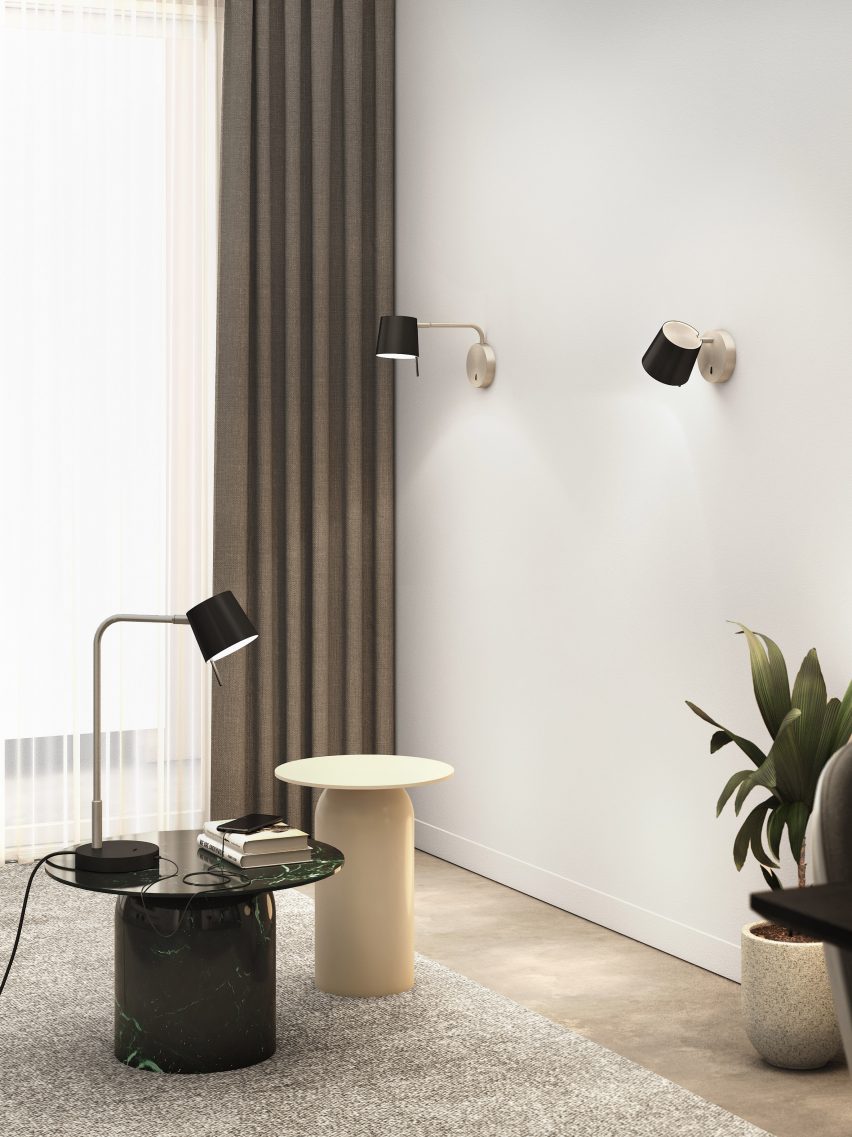 Three different lamp types by Astro Lighting