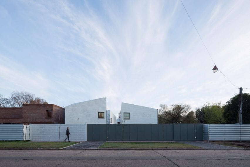 View of Morrison houses in Argentina