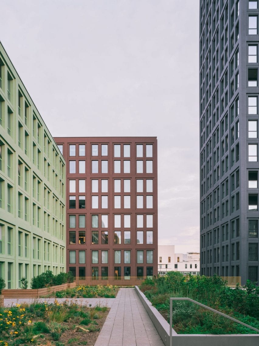 Communal garden of Nolistra development