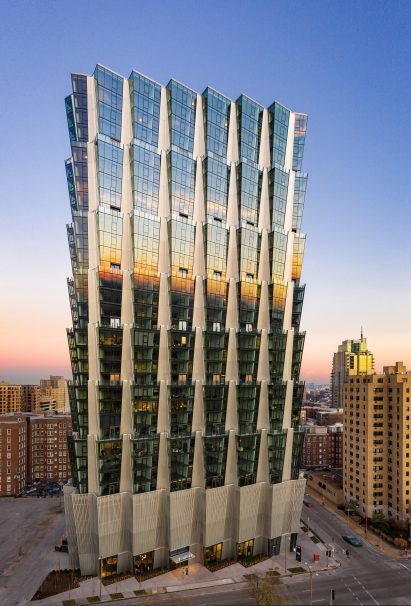 A photograph of One Hundred by Studio Gang