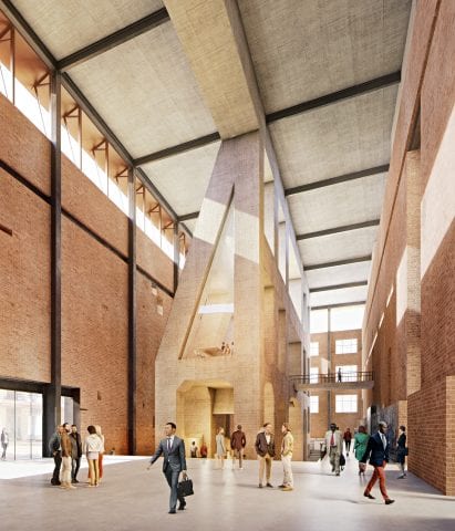 Visuals of the converted Station A in San Francisco