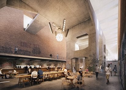 A visual of a power plant conversion in San Francisco