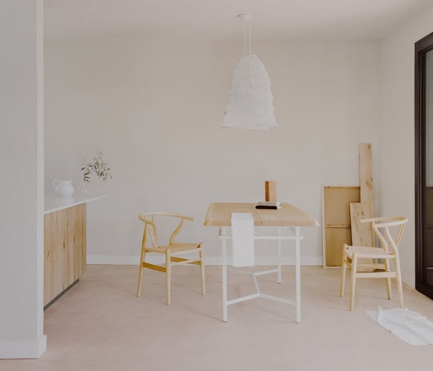 The interior has a pale and light finish