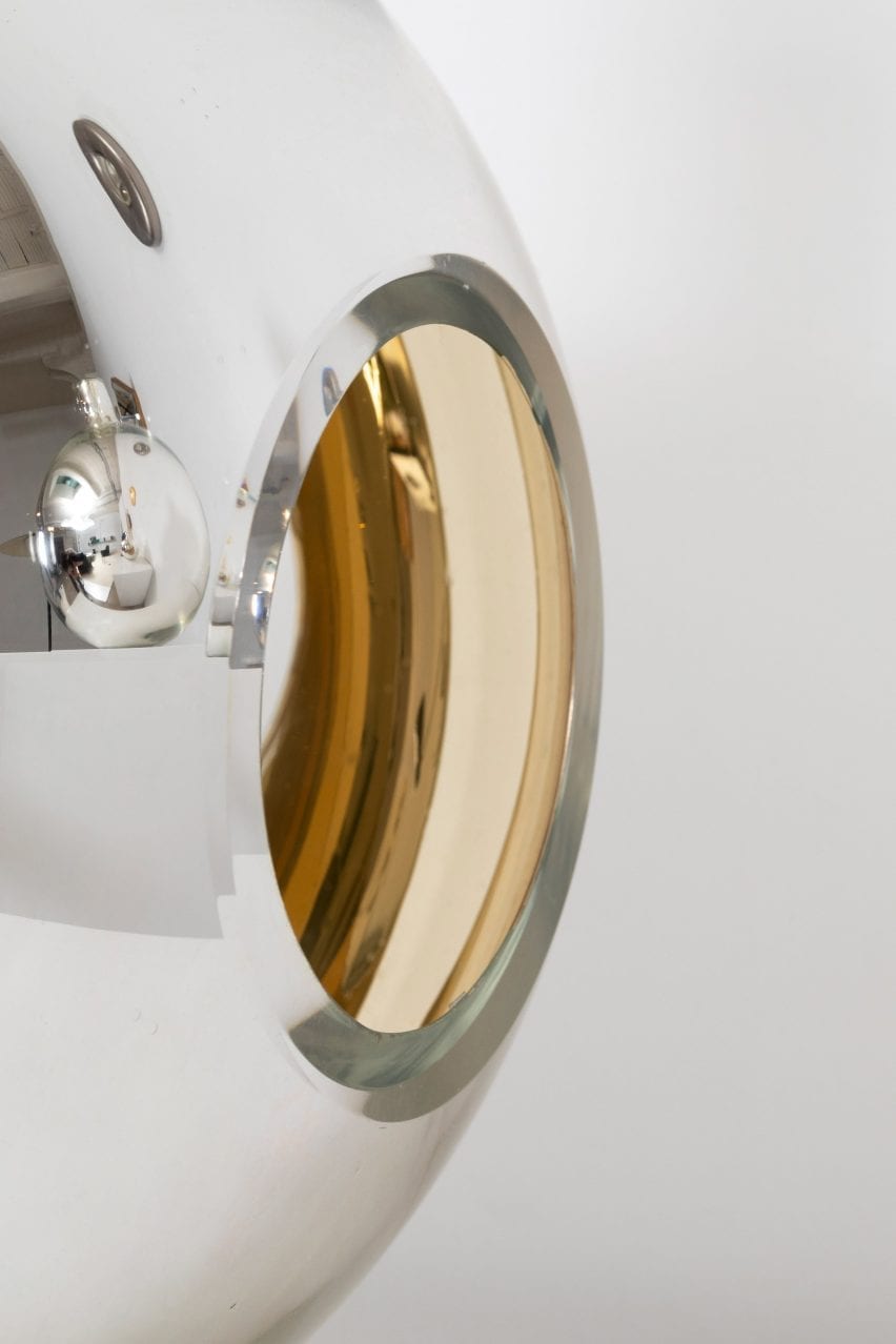 Convex Mirror Vases by Front