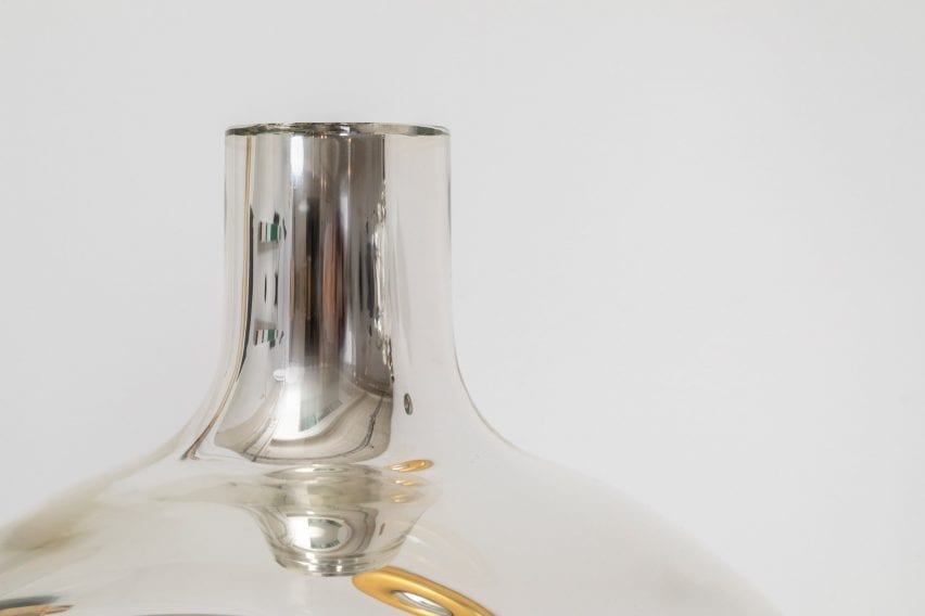 Convex Mirror Vases by Front
